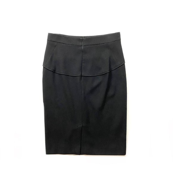 Donna Karan Wool Knee-Length Skirt - Size 8